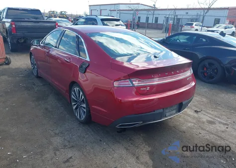 2017 Lincoln Mkz Select z USA, uszkodzony, nr VIN 3LN6L5D95HR632880